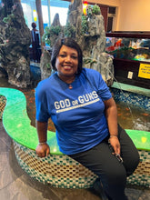 Load image into Gallery viewer, God or Guns Short Sleeve T-shirt (White)