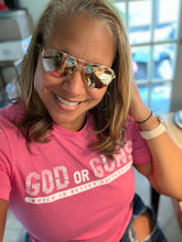 Load image into Gallery viewer, God or Guns Short Sleeve T-shirt (White)