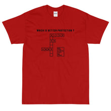 Load image into Gallery viewer, Allah or Ammo Crossword Short Sleeve T-shirt Black (Big & Tall)