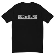 Load image into Gallery viewer, God or Guns Short Sleeve T-shirt (White)