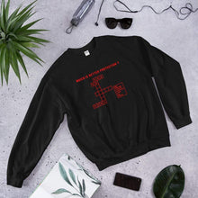 Load image into Gallery viewer, God or Guns Crossword Sweatshirt (Red) - God or Guns