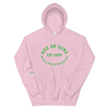 Load image into Gallery viewer, God or Guns Circle Sweatshirt (Green) - God or Guns
