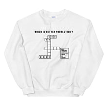 Load image into Gallery viewer, God or Guns Crossword Sweatshirt (Black) - God or Guns