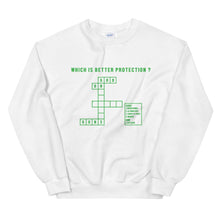 Load image into Gallery viewer, God or Guns Crossword Sweatshirt (Green) - God or Guns