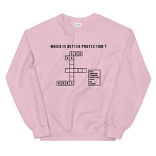 Load image into Gallery viewer, God or Guns Crossword Sweatshirt (Black) - God or Guns