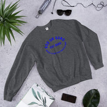 Load image into Gallery viewer, God or Guns Ring Sweatshirt (Blue Words)