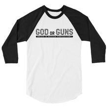 Load image into Gallery viewer, God or Guns Baseball Shirt