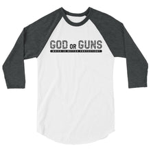 Load image into Gallery viewer, God or Guns Baseball Shirt