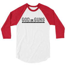 Load image into Gallery viewer, God or Guns Baseball Shirt
