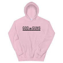 Load image into Gallery viewer, God or Guns Hoodie (Black)