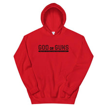 Load image into Gallery viewer, God or Guns Hoodie (Black)