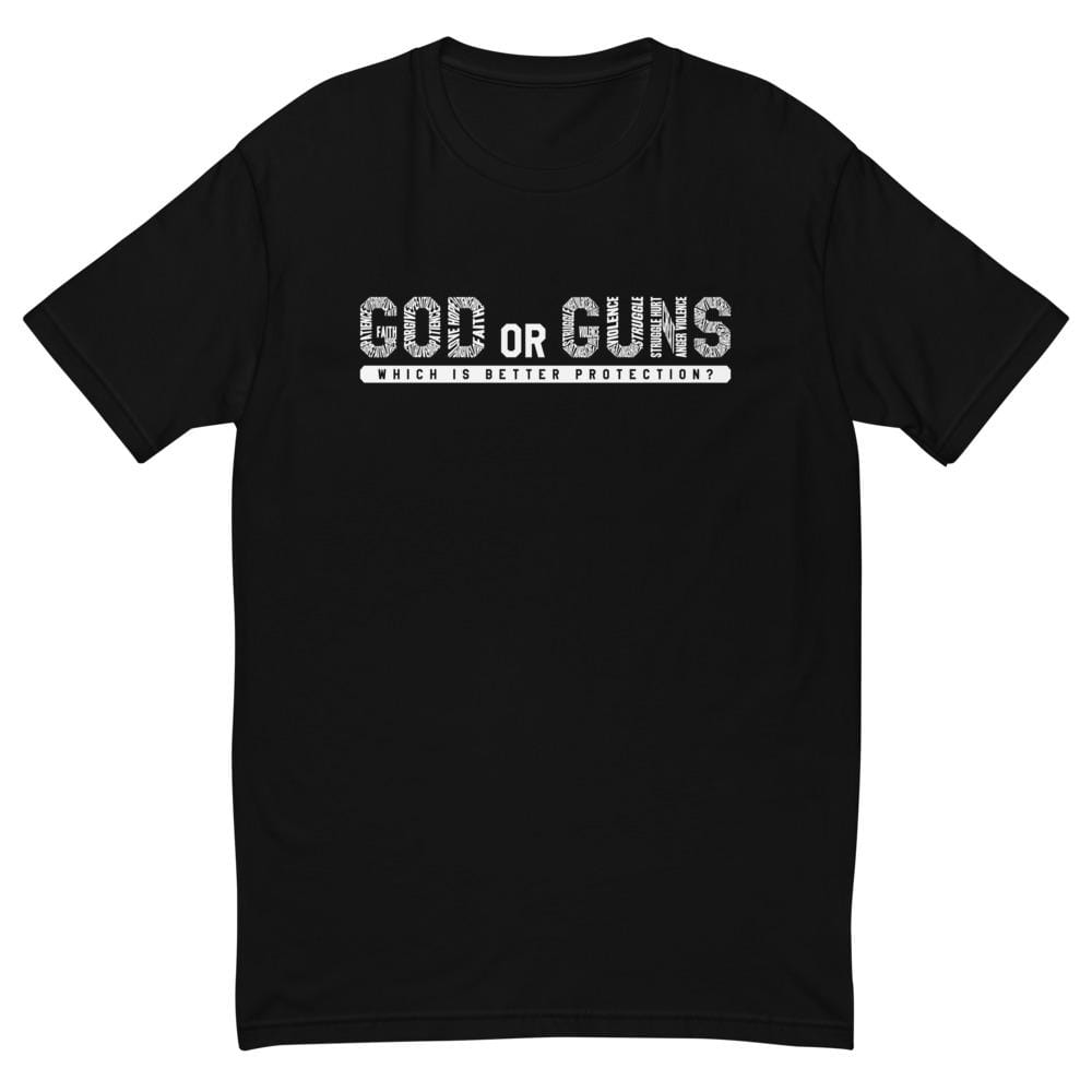 God or Guns Short Sleeve T-shirt (White)