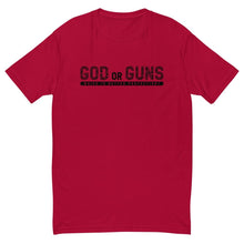 Load image into Gallery viewer, God or Guns Short Sleeve T-shirt (Black)
