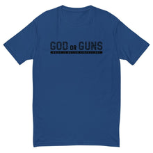Load image into Gallery viewer, God or Guns Short Sleeve T-shirt (Black)
