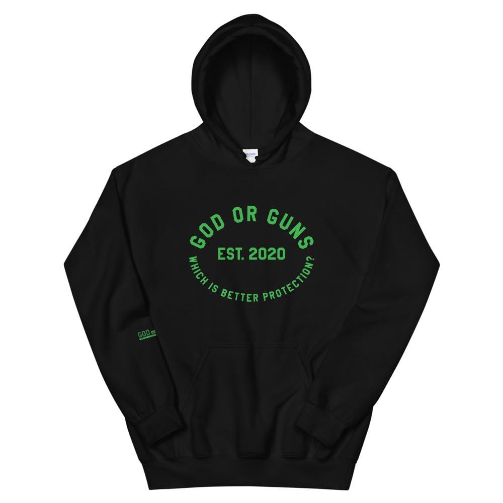 God or Guns Circle Sweatshirt (Green) - God or Guns