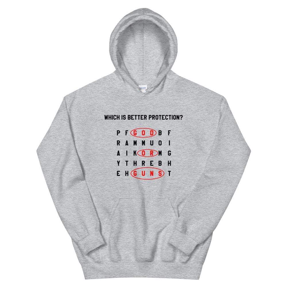 God or Guns Word Search Hoodie - God or Guns