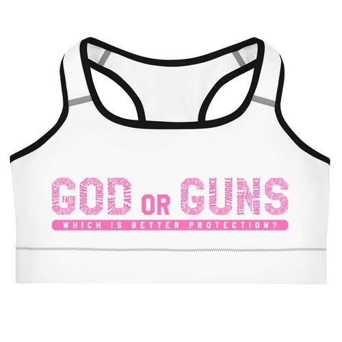 God or Guns Sports bra - God or Guns