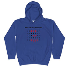 Load image into Gallery viewer, God or Guns Word Search KIDS Hoodie
