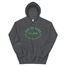 Load image into Gallery viewer, God or Guns Circle Sweatshirt (Green) - God or Guns
