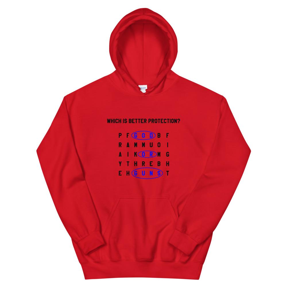 God or Guns Word Search Hoodie - God or Guns