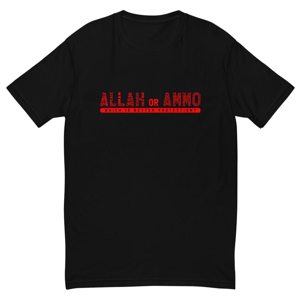 Allah or Ammo Short Sleeve T-shirt (Red)