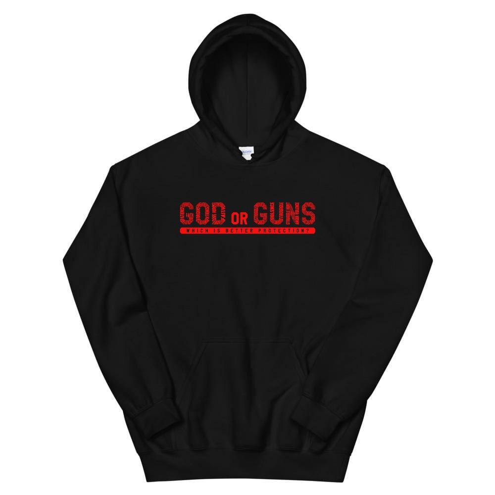 God or Guns Hoodie (Red)