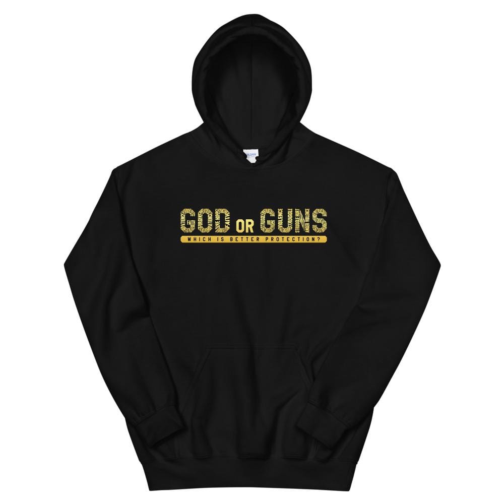 God or Guns Hoodie (Gold)