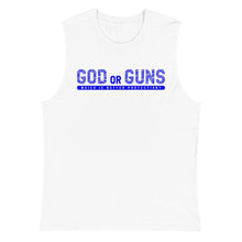 Load image into Gallery viewer, God or Guns Muscle Shirt
